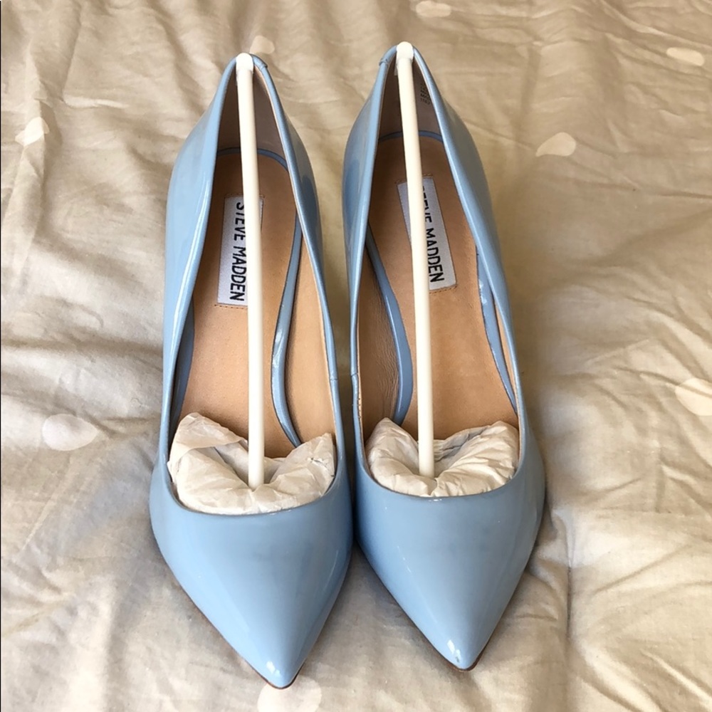 Steve Madden Daisie Pumps - Light Blue